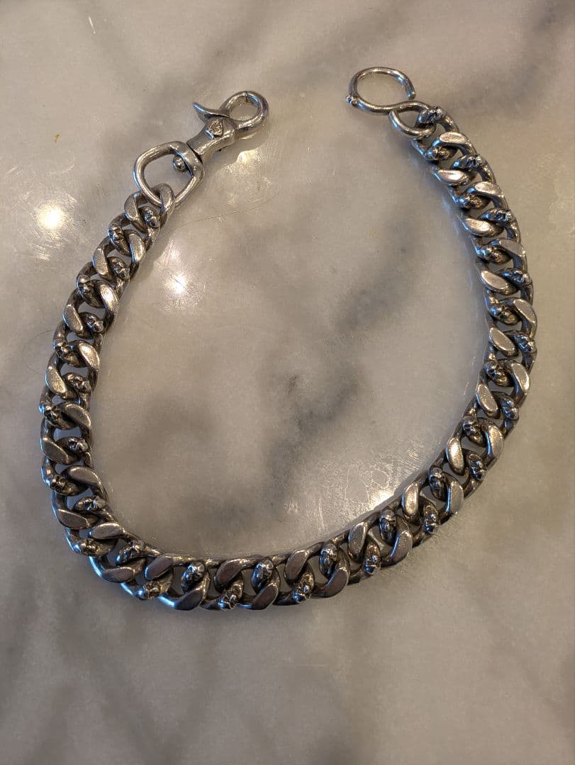 サーティーンデザインズ★ウォレットチェーン希少★スカル