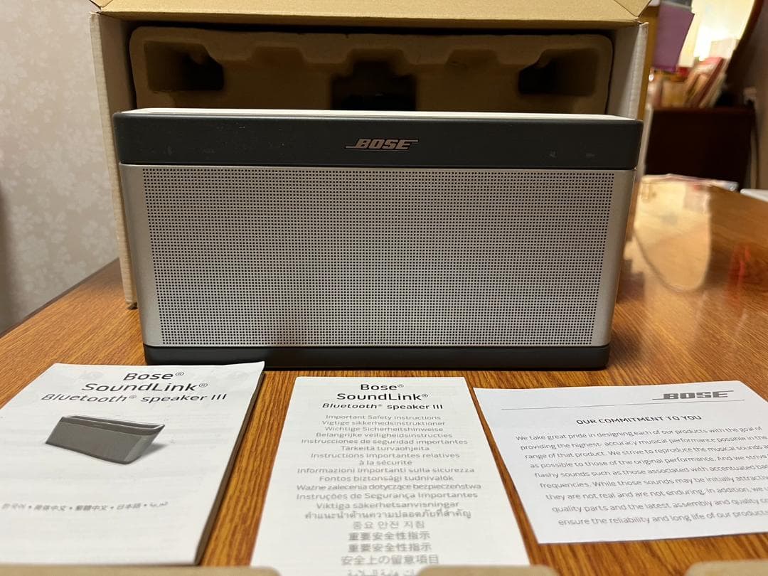 Bose SoundLink III Bluetooth スピーカー