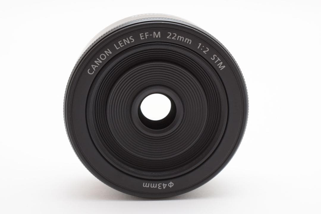 超美品 CANON キャノン EF-M 22mm F2 STM M691