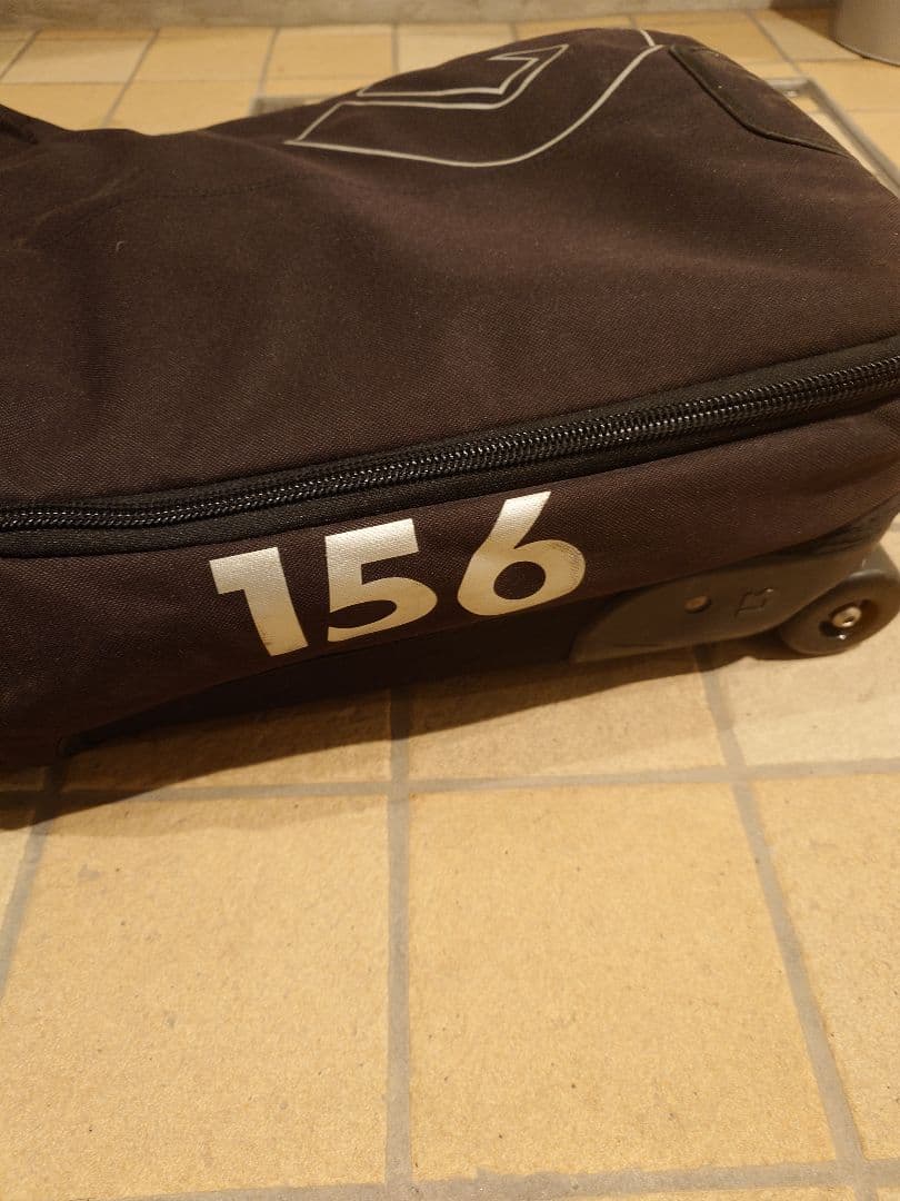 [中古]Burton スノーボードバッグ 黒 キャスター付き 156cm