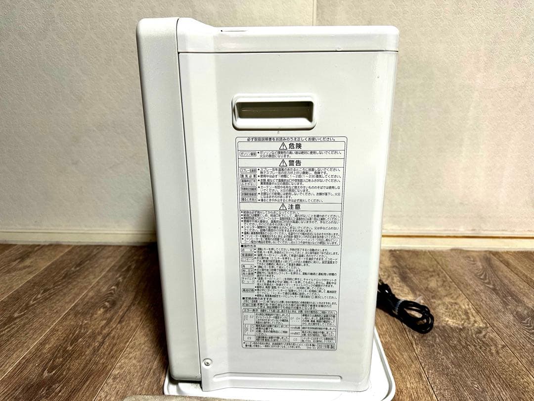 コロナ ファンヒーター 2019年製 ホワイト FH-VX4619BY 箱無し