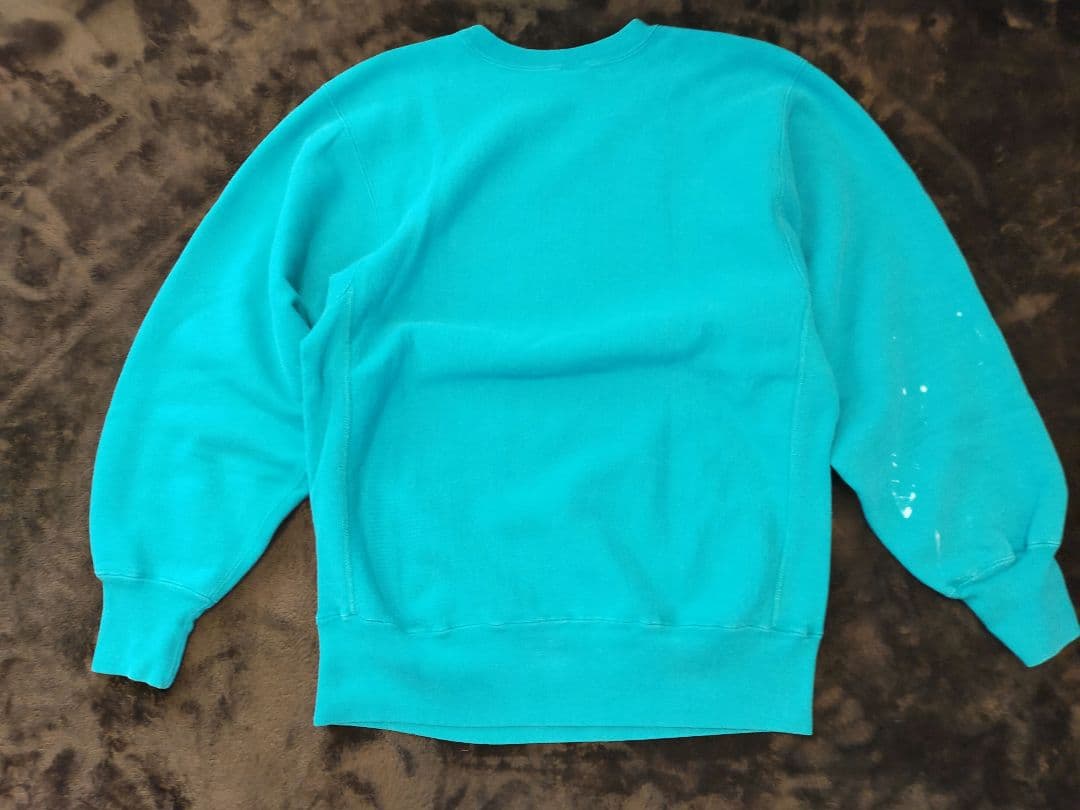 90sChampion Reverse Weave スウェット XL ターコイズ