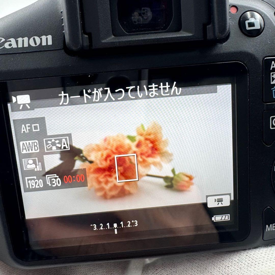 ✨Wi-Fi搭載✨Canon EOS Kiss X80 ダブルズームレンズセット