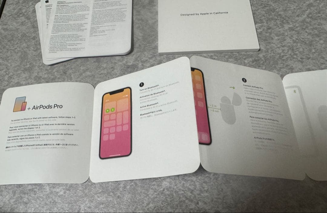 Apple AirPods Pro本体ワイヤレス充電ケース ケーブル付属 正規品