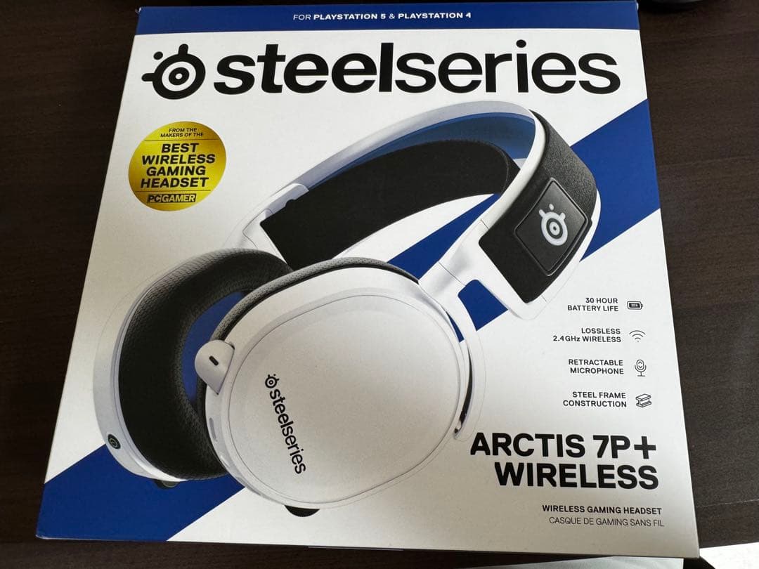【美品】SteelSeries ARCTIS 7P+ ゲーミングヘッドセット