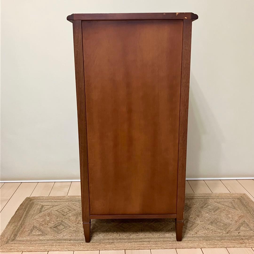 【アンティーク】 チェスト コンソール モダン 飾り棚 5段 ビンテージ 家具