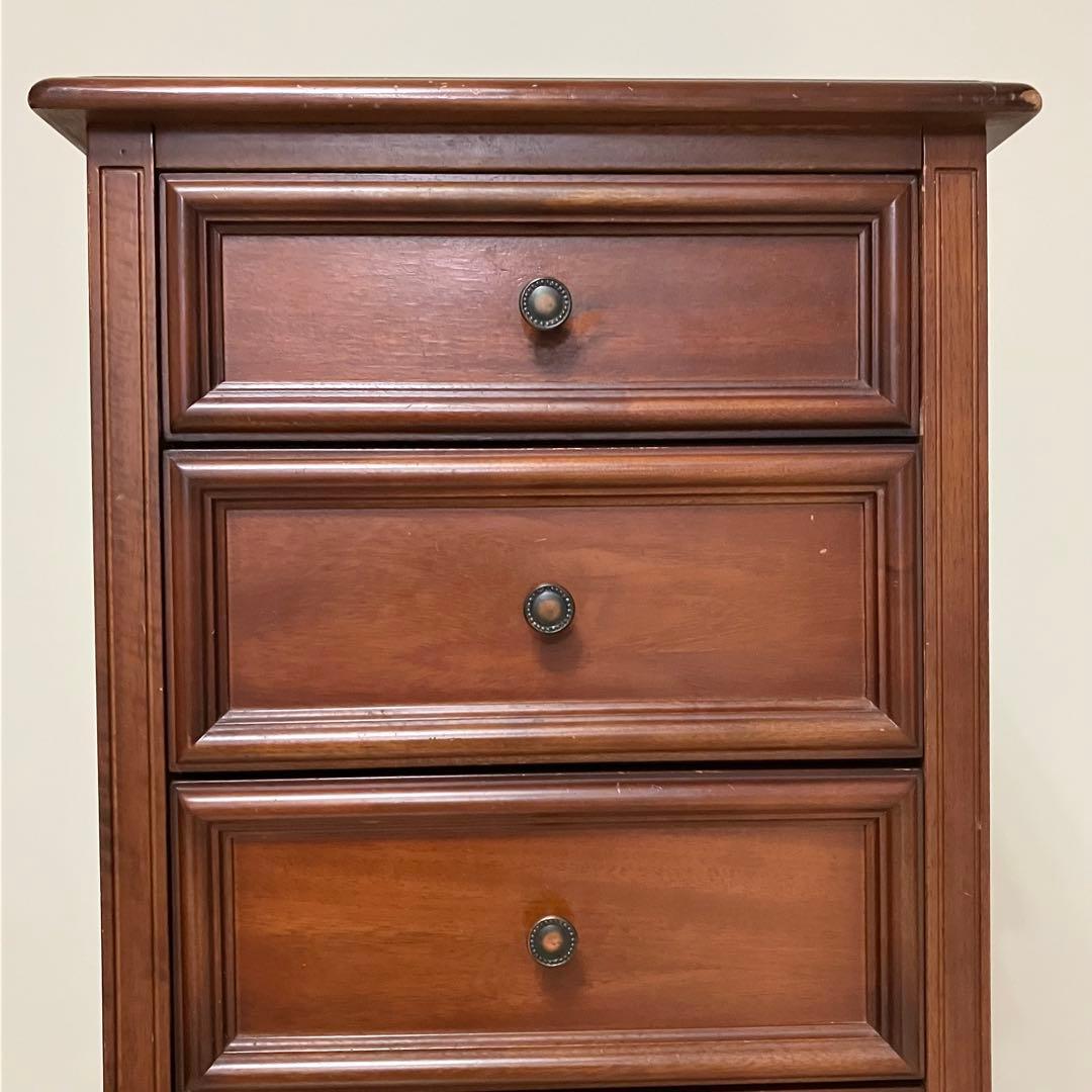 【アンティーク】 チェスト コンソール モダン 飾り棚 5段 ビンテージ 家具