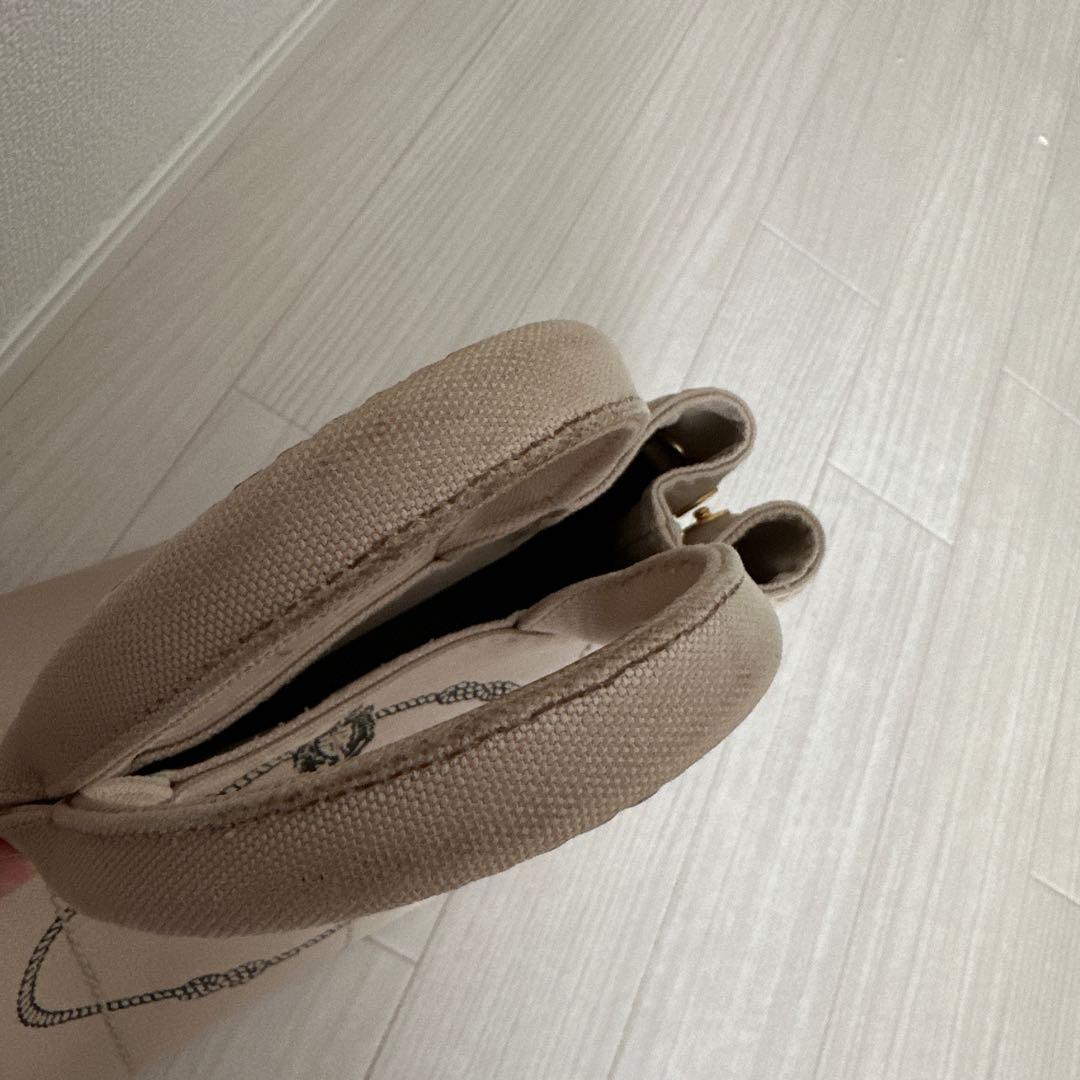 PRADA カナパ キャンバス トートバッグ ベージュ