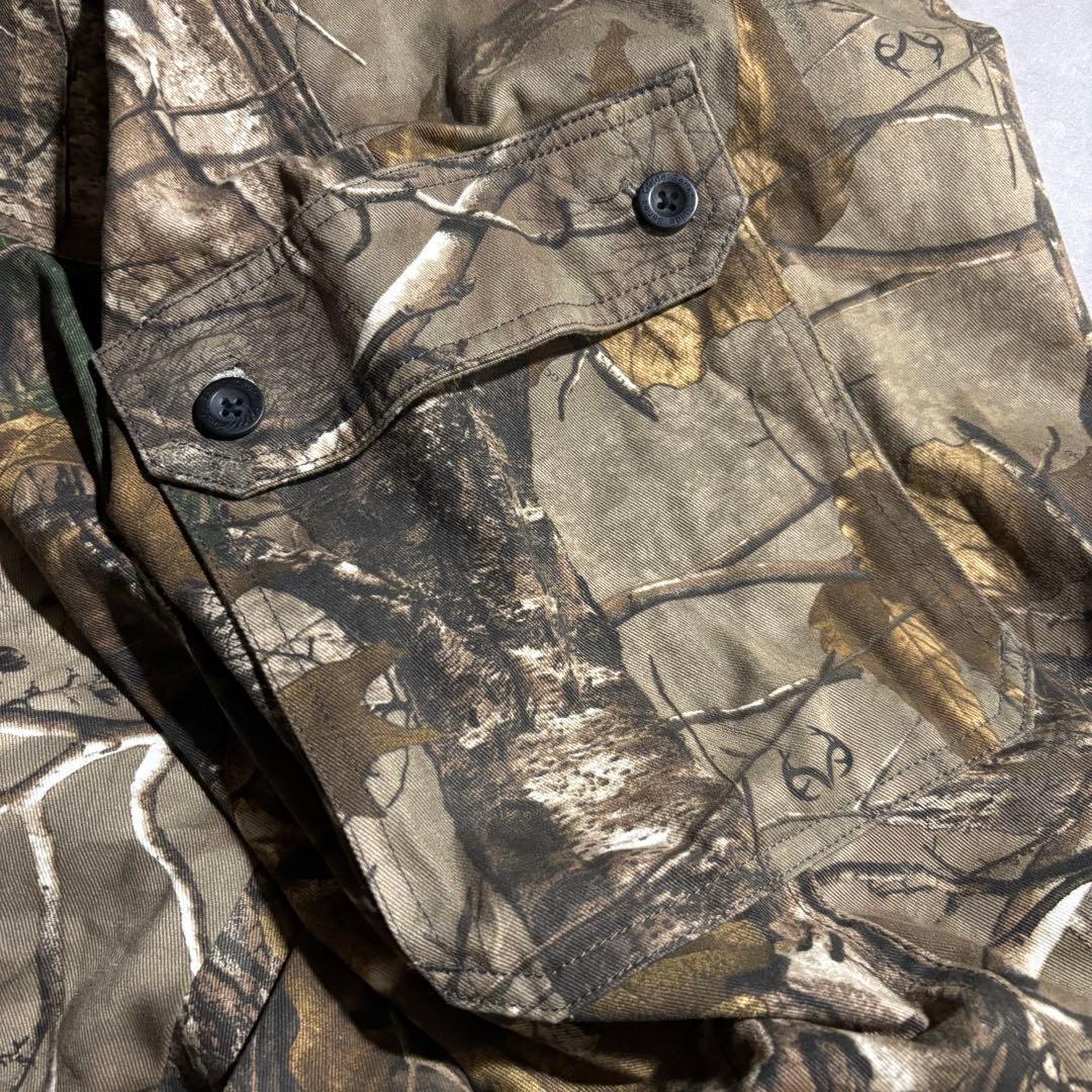 極太 90s - リアルツリーカモパンツ ワイドパンツ　迷彩　y2k ワイド