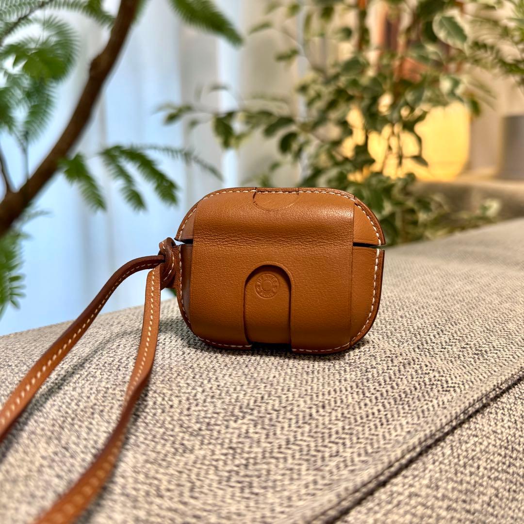 HERMES エルメス AirPods Pro 2用 ケース ゴールド