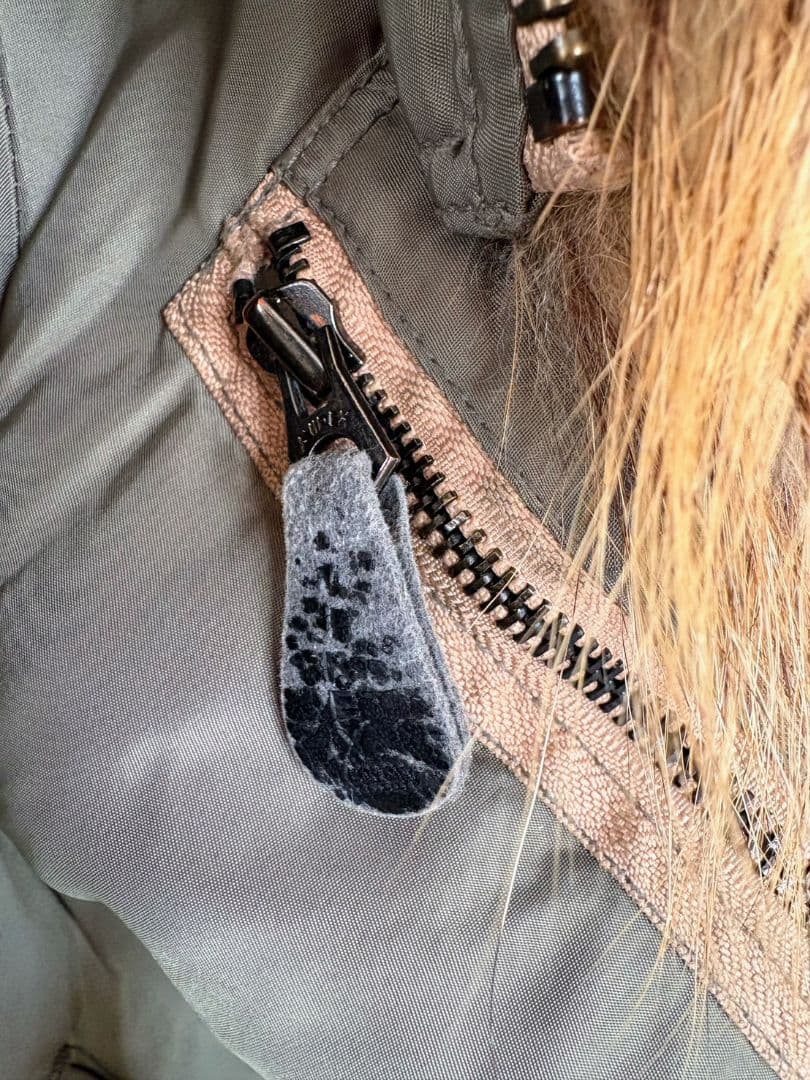 AVIREX N-2B フライトジャケット フード ファーアウター 短丈