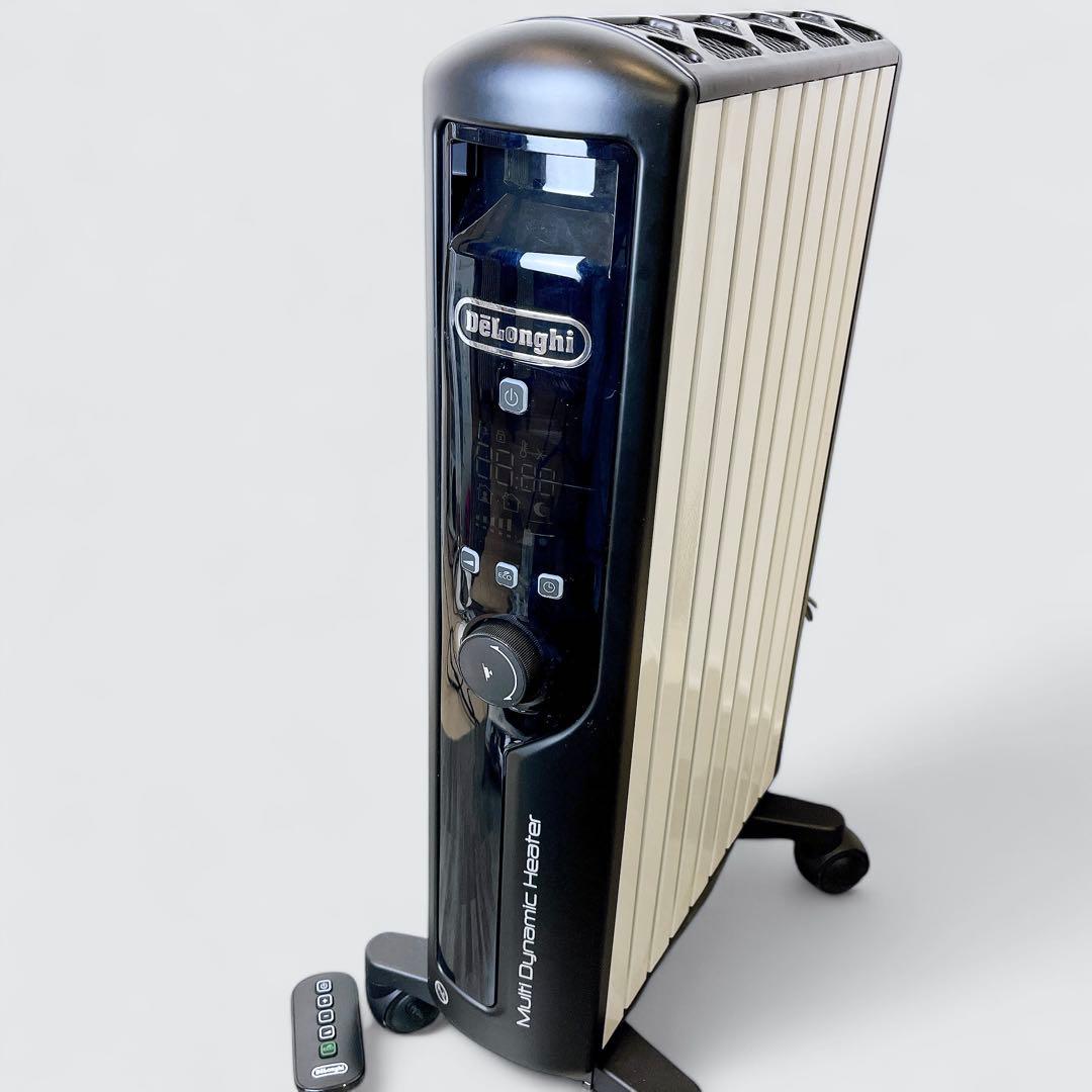 【美品】デロンギ マルチダイナミックヒーター MDHU12-BK ホワイト