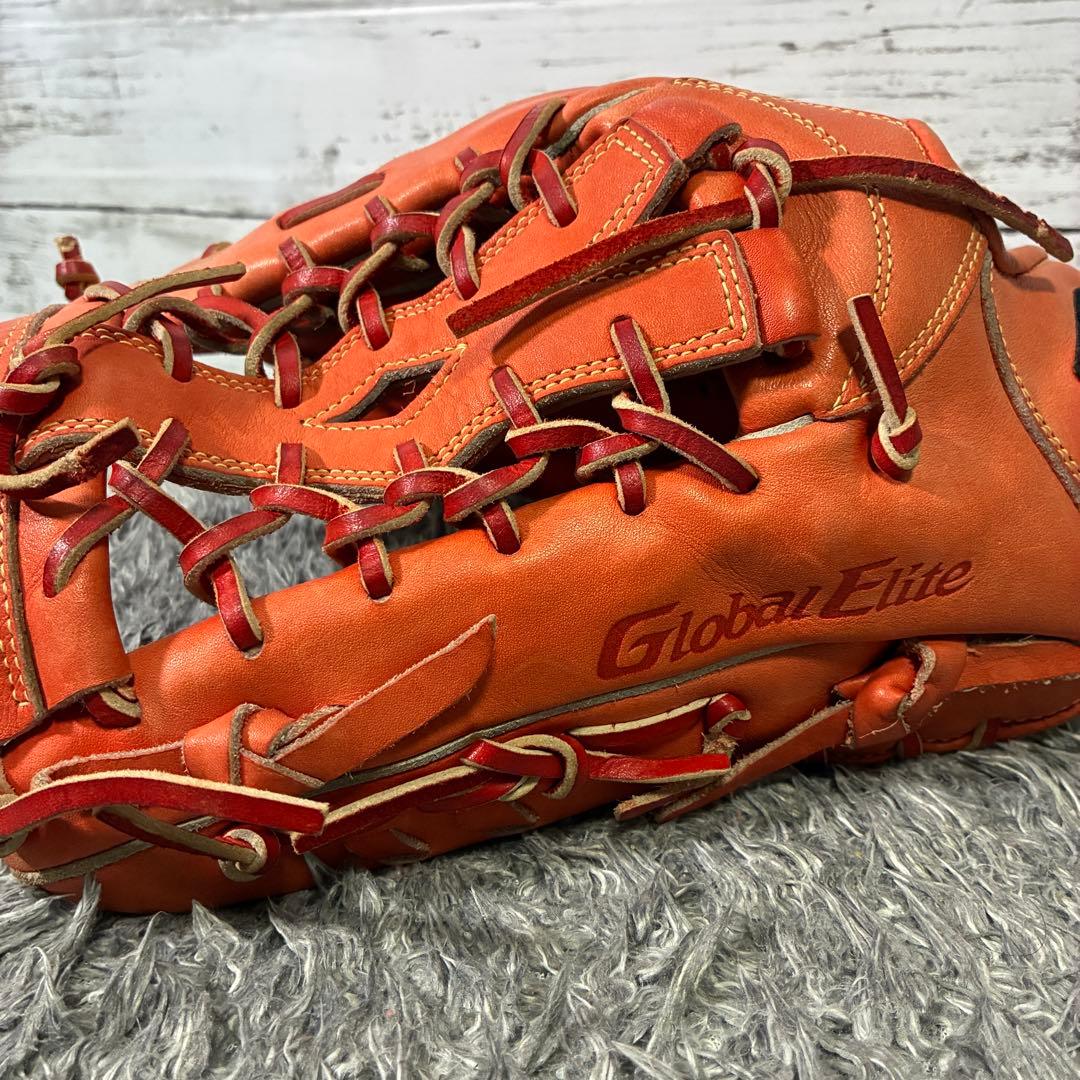 ミズノ グローバルエリート 外野手用 硬式グローブ Hセレクション01 左投げ