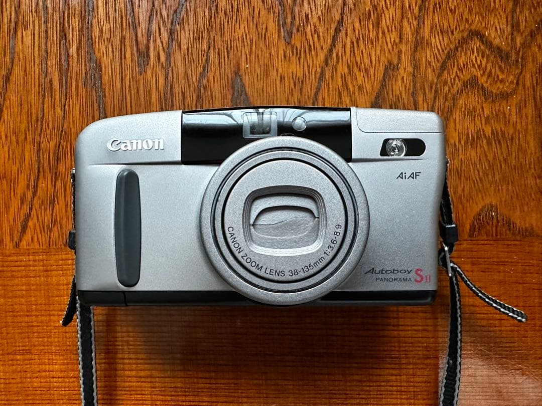 Canon Autoboy パノラマSII フィルムカメラ　ケース・フィルム1本