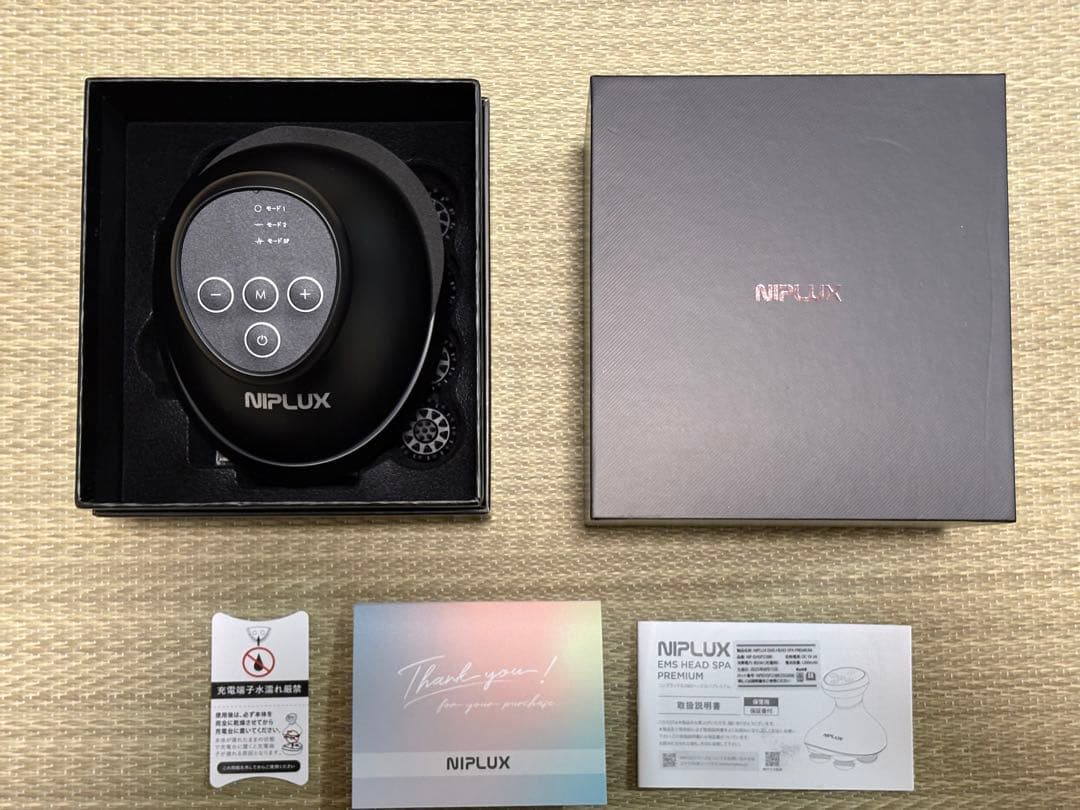 NIPLUX EMS HEAD SPA PREMIUM 美顔器