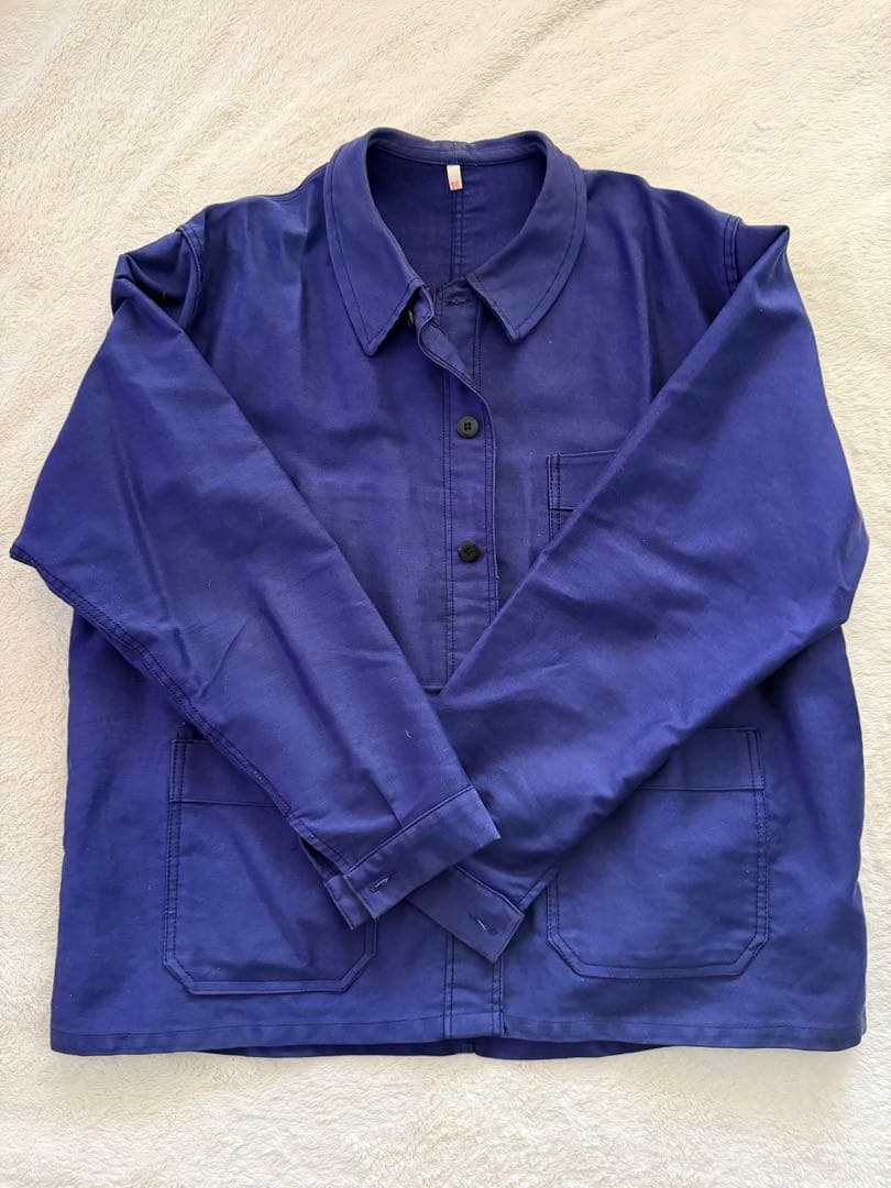 Adolphe Lafont フレンチワークジャケット インクブルー