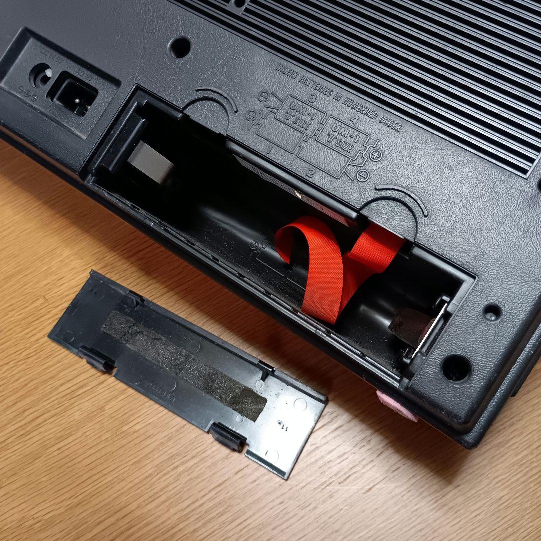 ラジカセ　ナショナルRQ-556　【整備、動作品】