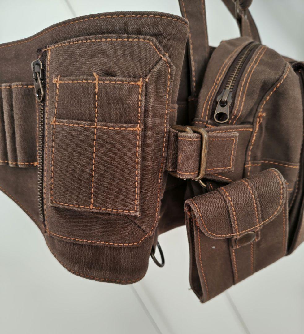 20471120 バッグ バッグパック リュック ウエストポーチ ブラウン