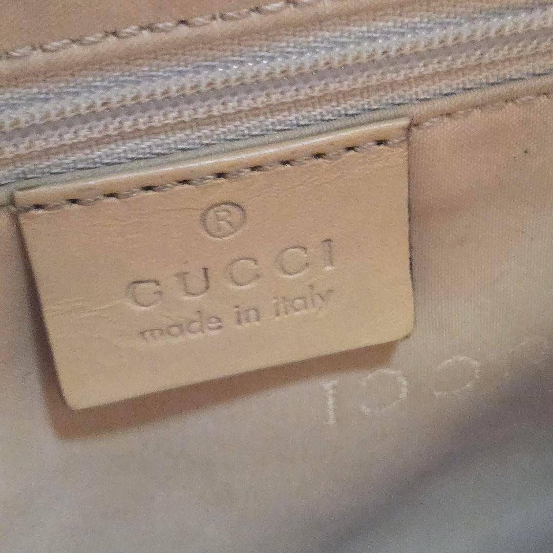 GUCCI ワンショルダーバッグ ジャッキー キャンバス レザー