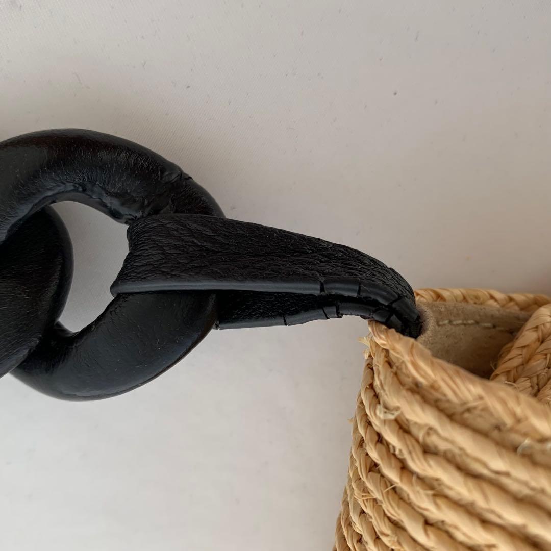 HELEN KAMINSKI ヘレンカミンスキー ラフィア ショルダーバッグ