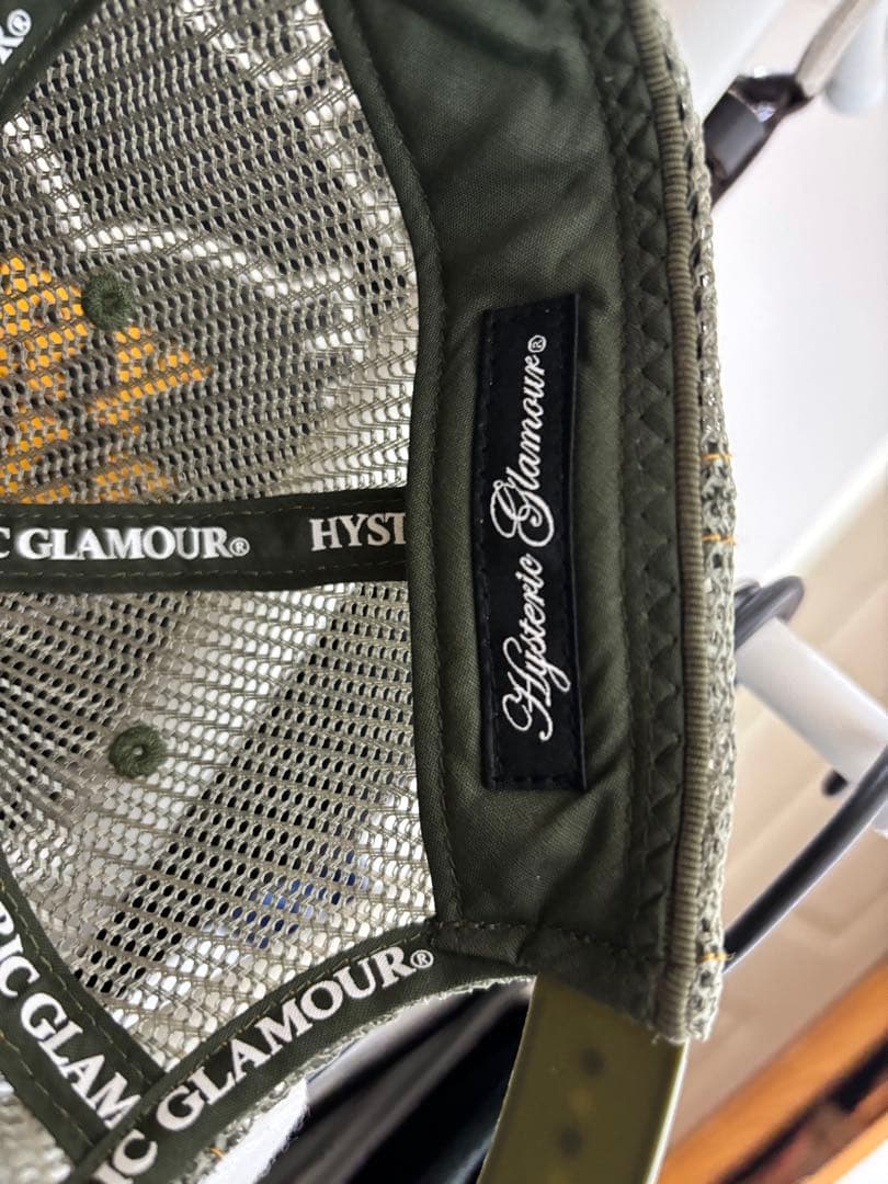 美品 Hysteric Glamour 迷彩キャップ