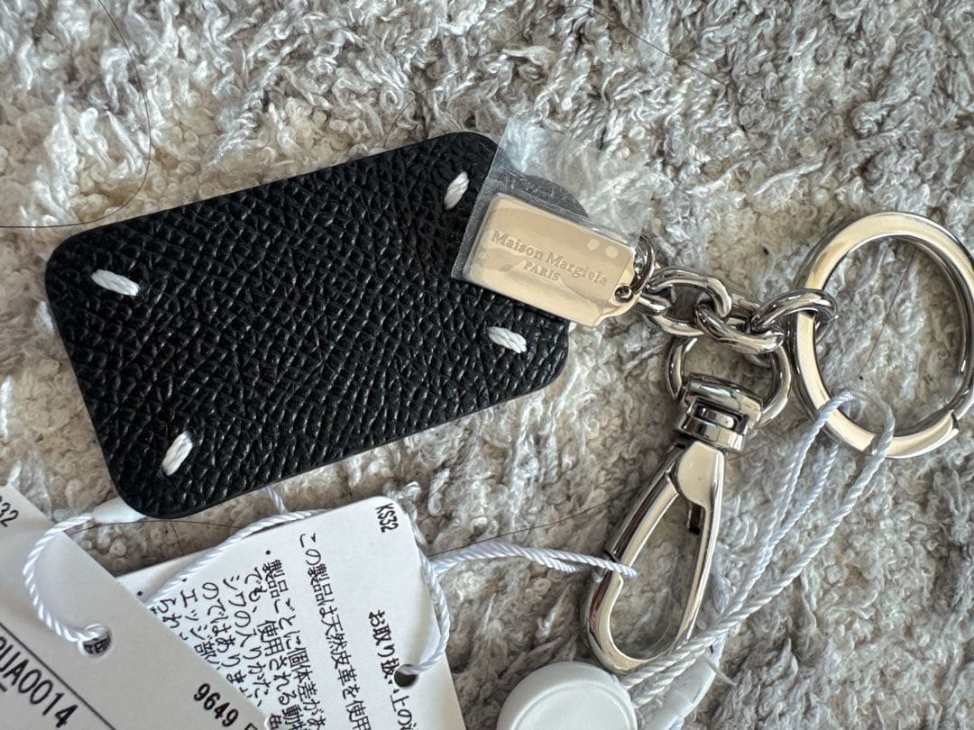 新品♡タグ付き♡Maison Margielaブラックキーホルダー梱包箱付き完売