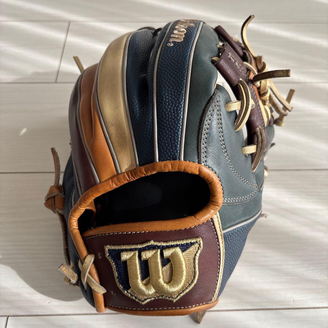 h*a様 値下げ中Wilson 87型軟式グローブ 多色ストライプ