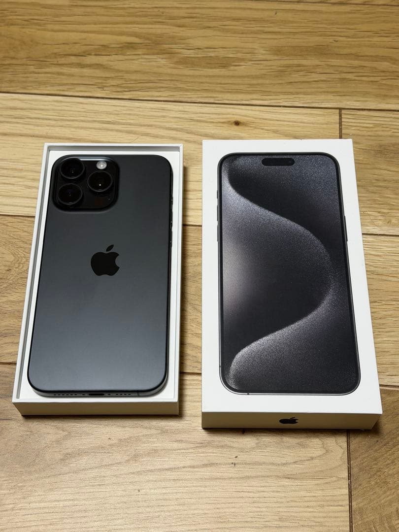 【極美品】iPhone 15 Pro MAX ブルーチタニウム 512GB