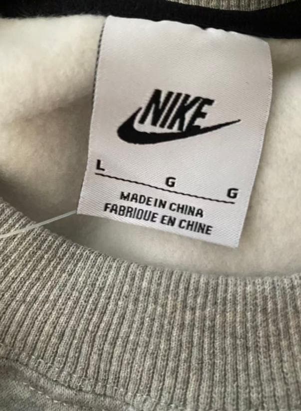 Nike Stussy コラボ スウェット L グレー