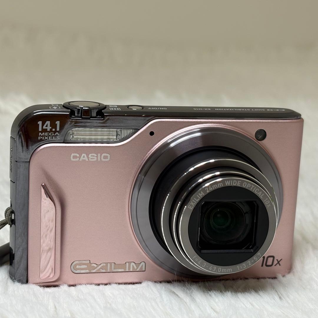 CASIO カメラ　エクシリム　EX-H15 ピンク コンデジ　動作品