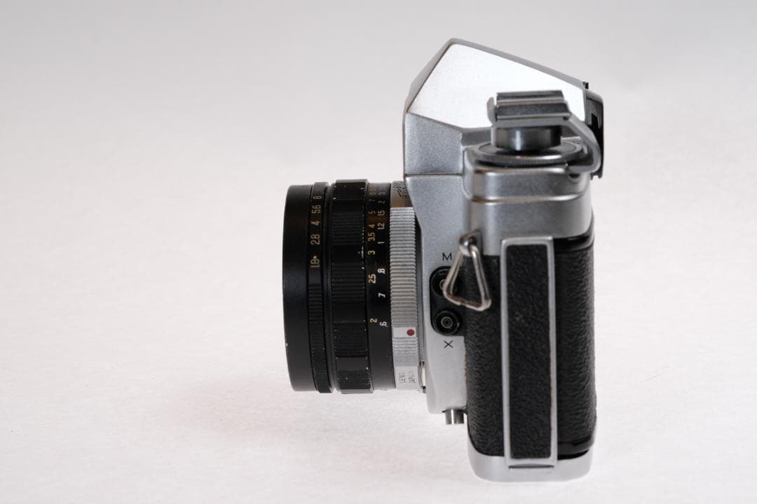 【希少Fマウント】Konica FP＋Hexanon 52mm F1.8実動品