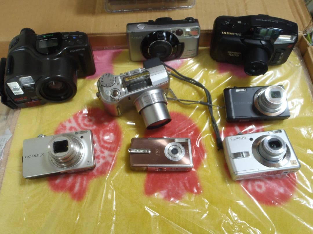 ⭕️ばら売り可能★動作品★点セット❤️各メーカー揃い★デジカメ★フィルムカメラ★