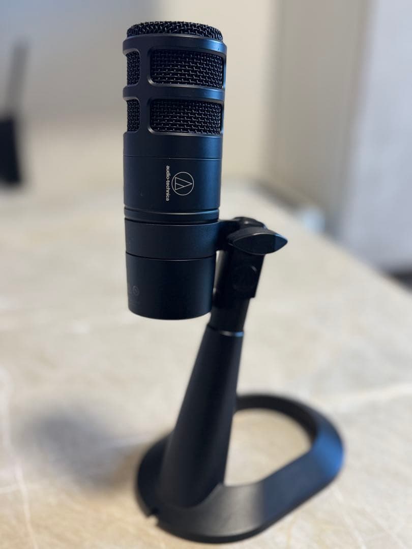 オーディオテクニカ AT2040USB マイク 配信 USB接続 動作品