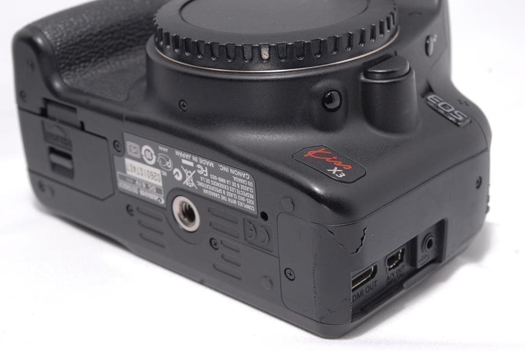 キヤノン Kiss X3★28-80mmUSM標準レンズセット★カメラデビュー✨