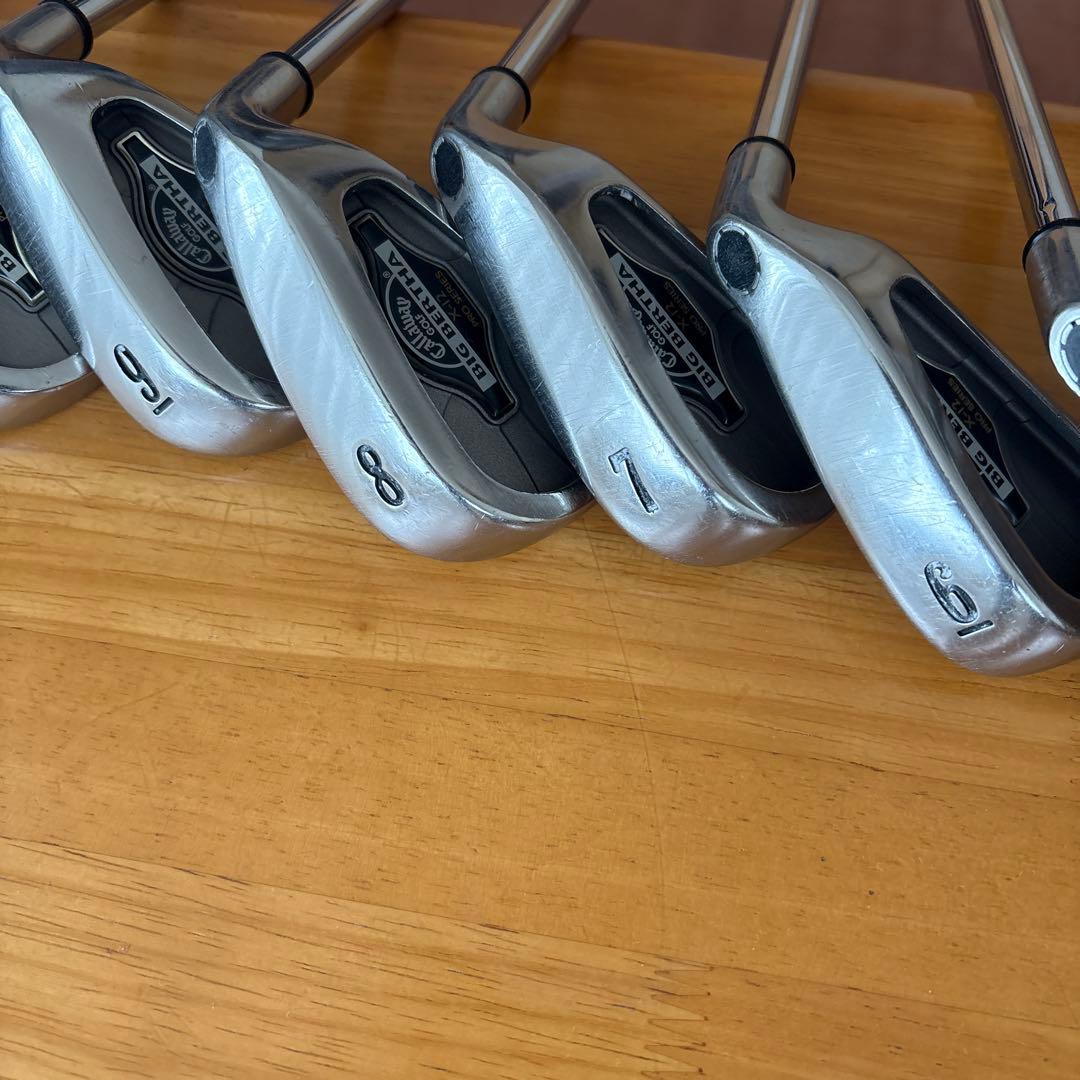 キャロウェイ　x12pro アイアンセット 9本