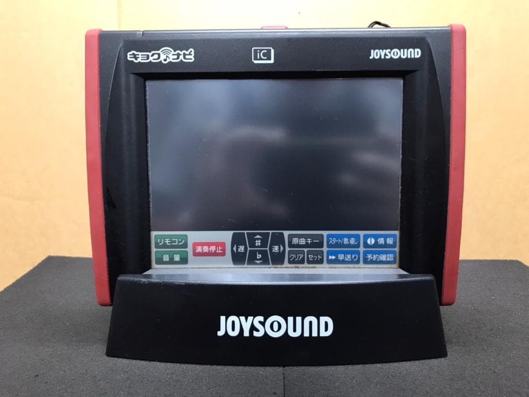 お1　未清掃特価 キョクナビ JR-300BK＋充電器 JS-WX設定