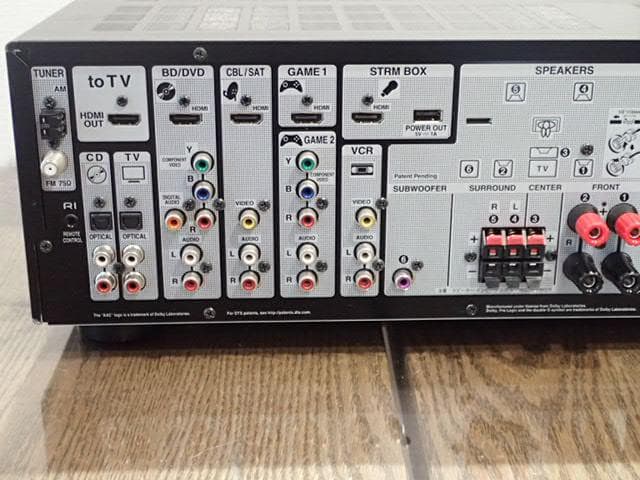 ONKYO 5.1chAVアンプ　TX-SR343　リモコン付き　快調・良い音