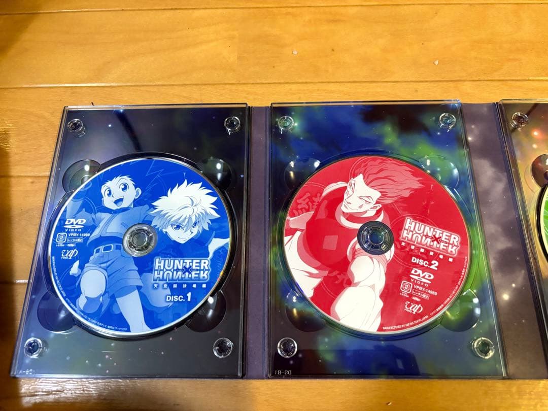 ハンターハンターDVD 天空闘技場　オリジナルトランプ付き