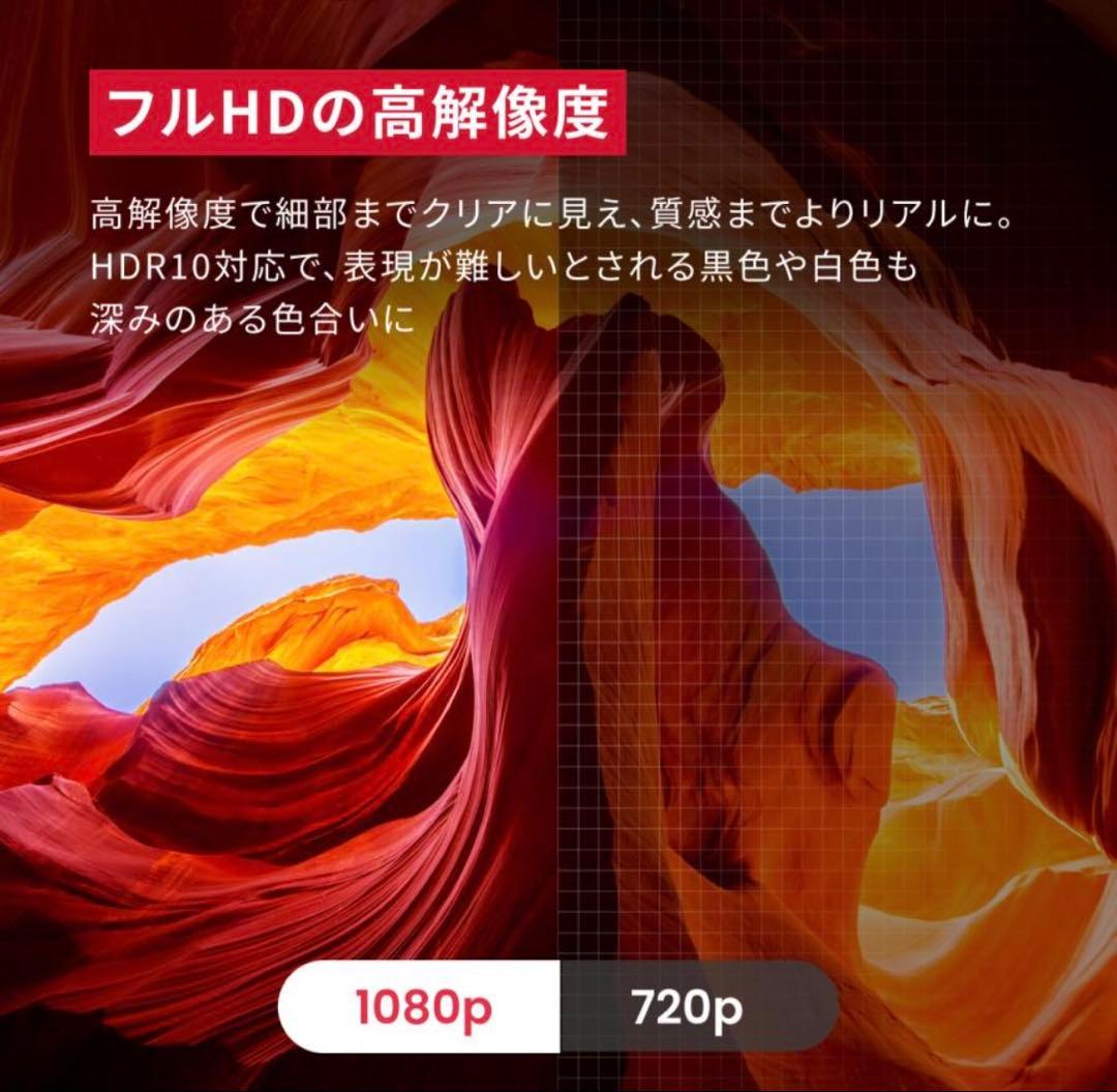 Nebula Capsuleプロジェクターと三脚スタンド セットでの出品