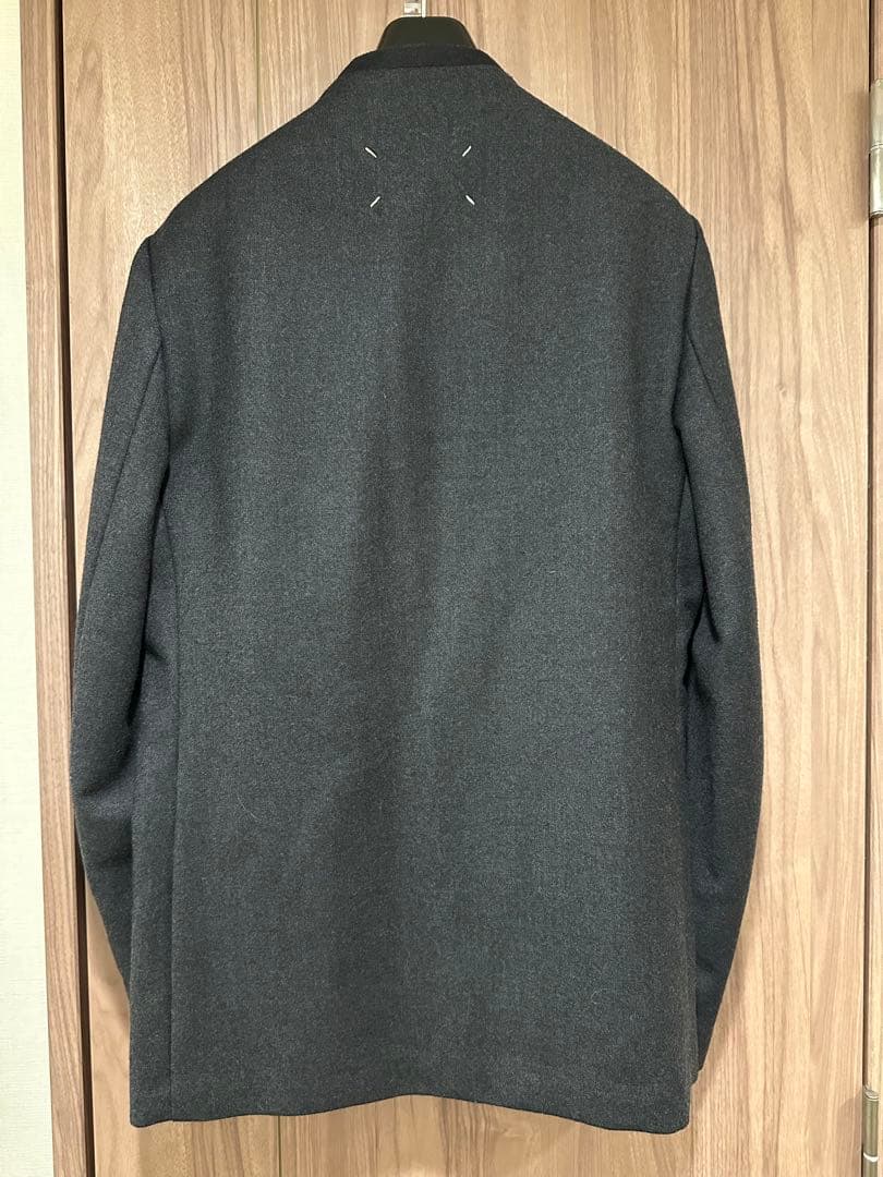 Maison Margiela ノーカラージャケット 44 ウール