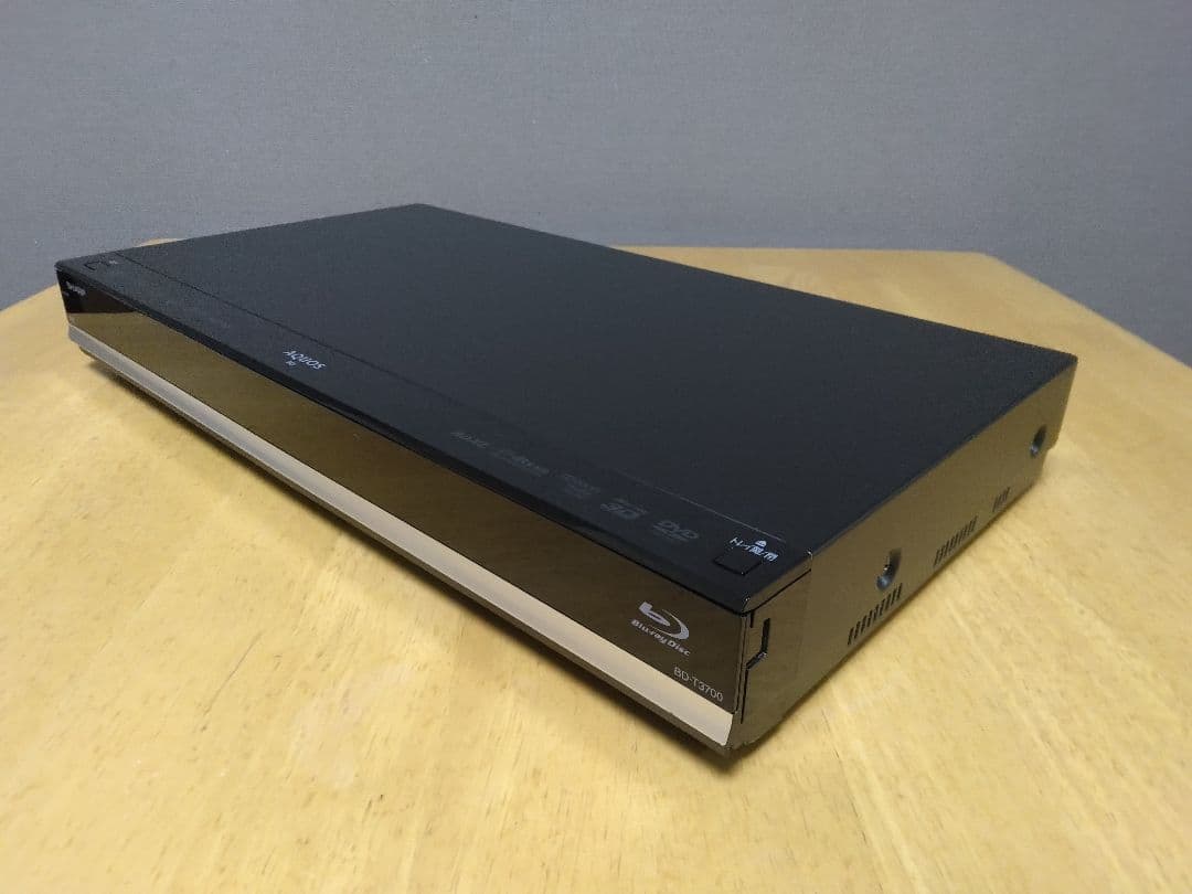 海豚さん専用です　SHARP T3700 ブルーレイレコーダー 　大容量3TB