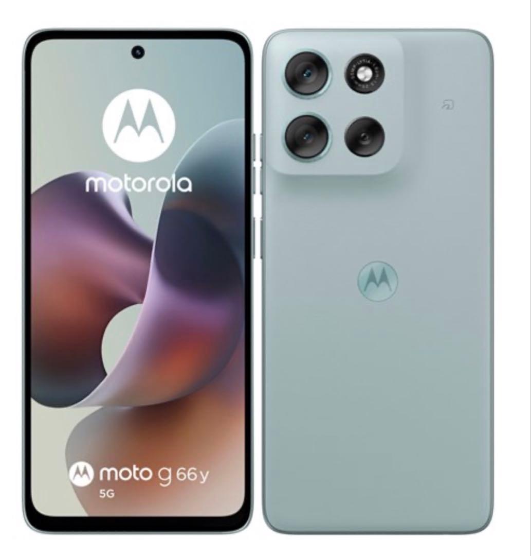 Motorola g66y本体 グレーミスト色［残債無し未開封品］SIMフリー