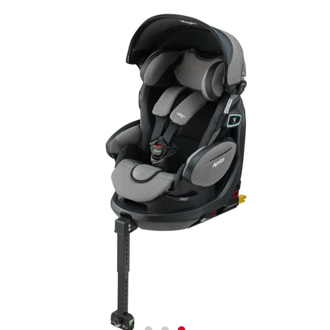 Aprica チャイルドシート グレー ISOFIX対応