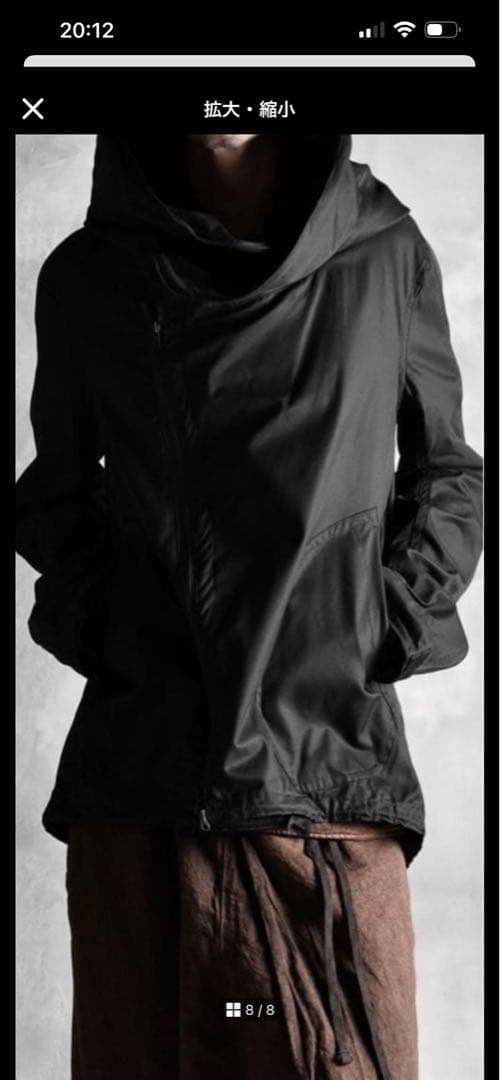 nude masahiko maruyama モッズコート、ショート