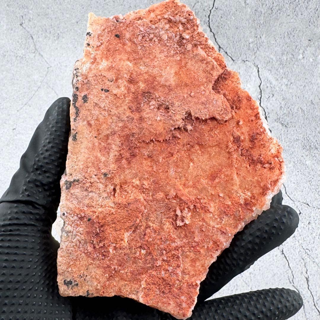 G-156マダガスカル産 オレンジピンククォーツクラスター 天然石　水晶原石