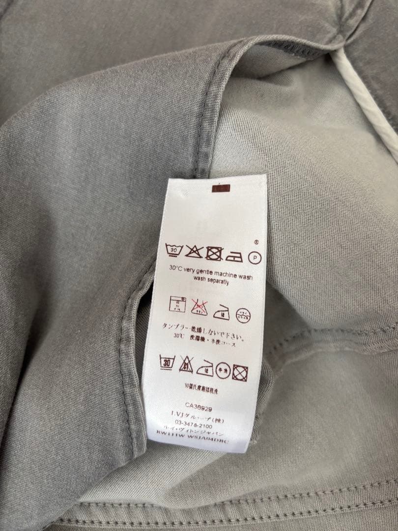 姫【美品】Louis Vuitton グレー デニムジャケットヴィンテージ