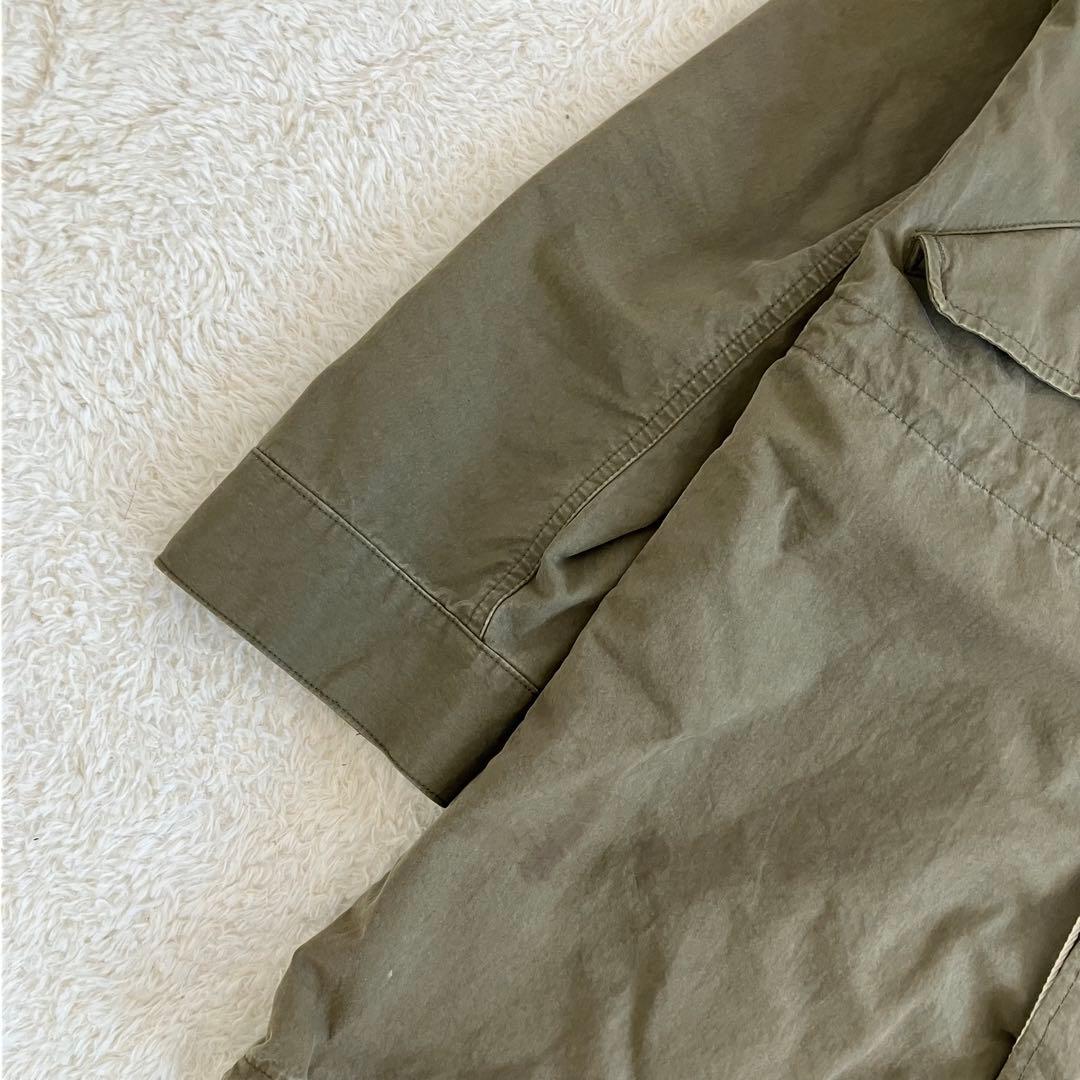 完売品 SASQUATCHfabrix. 裏地ブリーチ加工 モッズコート