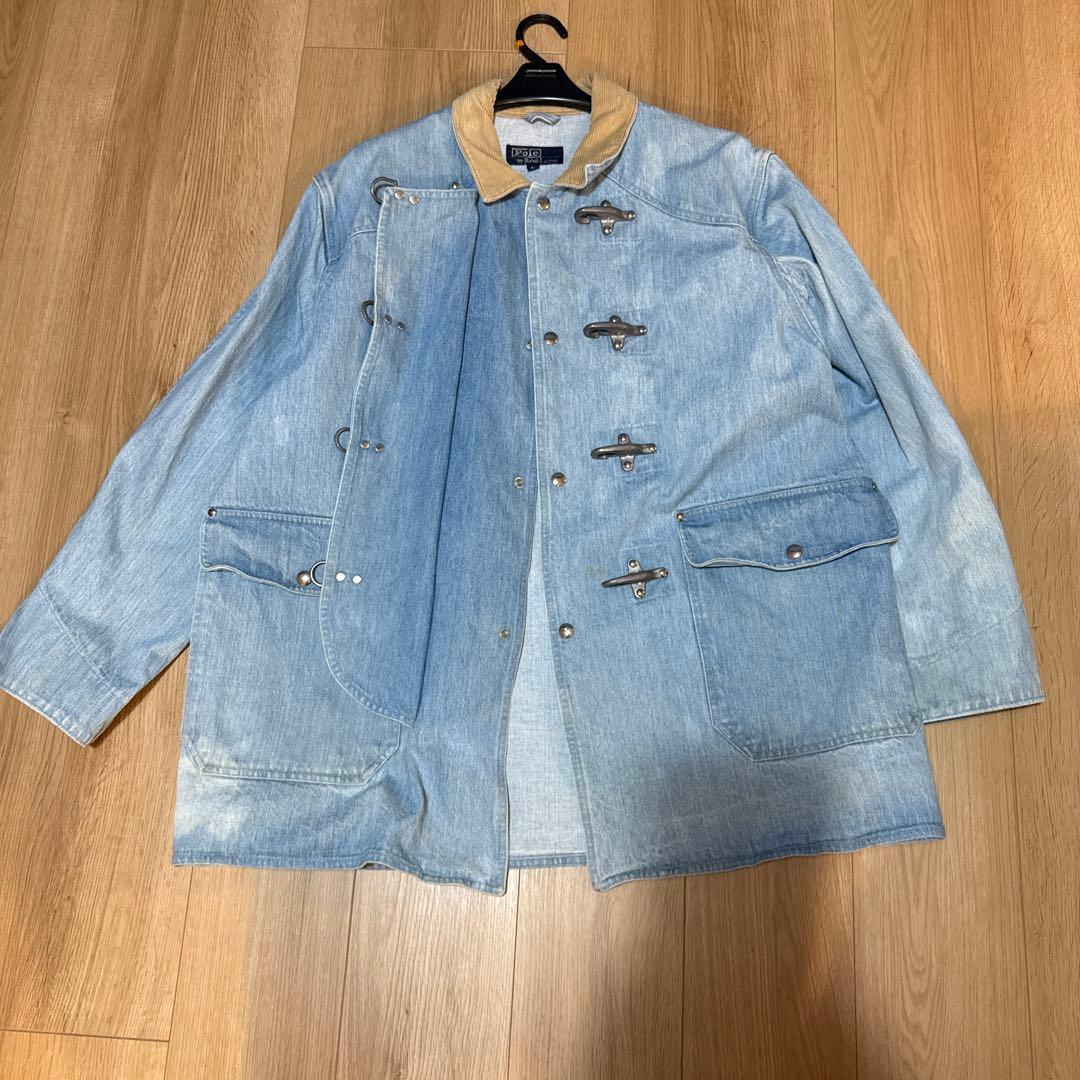 Ralph Lauren　ラルフローレン　 デニム　ファイヤーマンジャケット