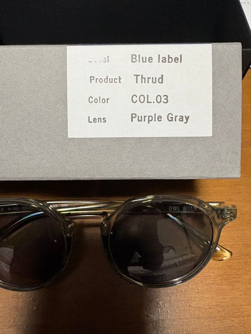 OWL MILS Thrud サングラス COL.03