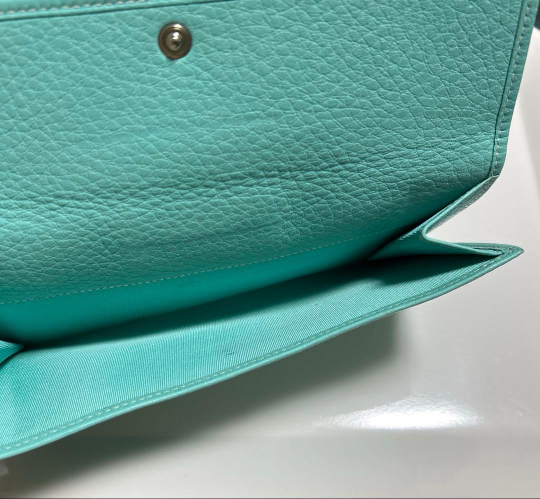 Tiffany ティファニーターンロック長財布【ティファニーブルー箱無し発送】